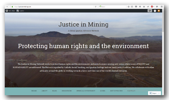 nueva web justicia y mineria