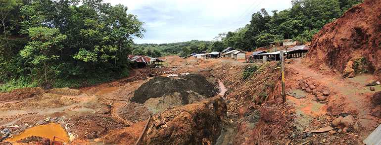 Mujeres Minería Oro Colombia - foto